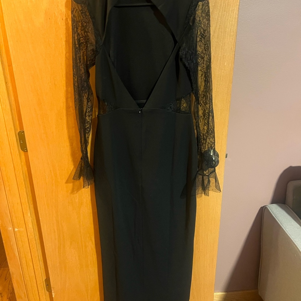 Lulu's Black Long Sleeve Lace Dress - Picture 7 of 7